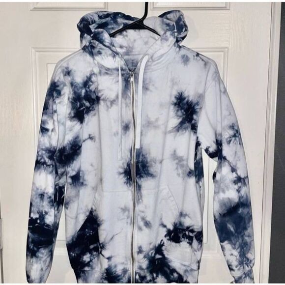 REVOLVE X Karla Zip-up Tie Dye Hoodie Size S - Picture 5 of 6